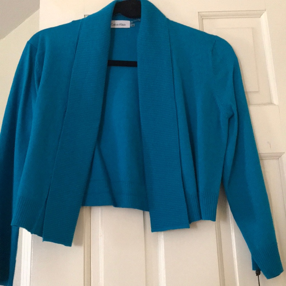 NWT Calvin Klein blue sweater